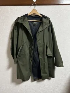 UNIQLO ユニクロ モッズコート レインコート 撥水 カーキ オリーブ