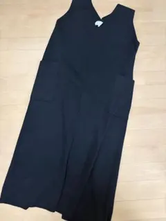 ROPE PICNIC ニットジャンパースカート　38 ブラック