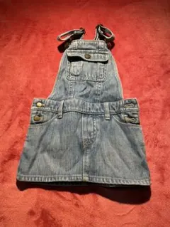 デニム ジャンパースカート サロペット　1番