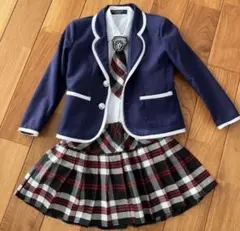 ジャケット　シャツ　ネクタイ　スカート　セット　120