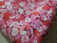 大SALE✨USA fabric タイムレストレジャー バレンタイン ハート柄