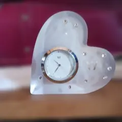 WEDGWOOD ハート型 置時計