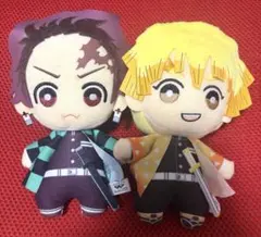 鬼滅の刃　ぬいぐるみ　炭治郎&善逸