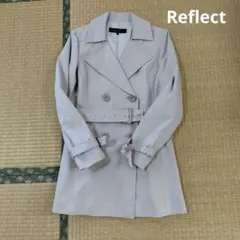 Reflect ライトグレー トレンチコート 9