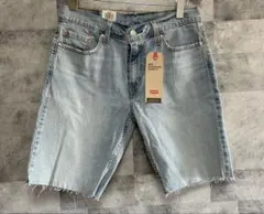 新品　リーバイス デニム　ショーツ ハーフパンツ カットオフ 405 w30のサムネイル