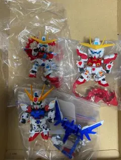 SDガンダムBB戦士、EXスタンダードセット 3体 고장·부품용 ・塗装済 ガンプラ