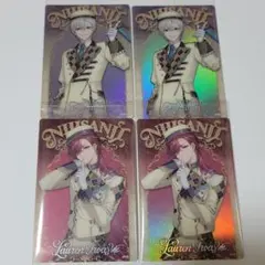 【匿名配送】にじさんじウエハース 葛葉 ローレン4枚セット