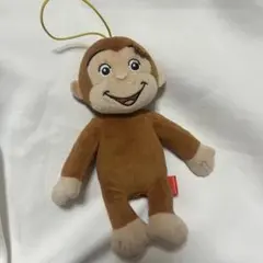 おさるのジョージ ぬいぐるみ マスコット ストラップのサムネイル