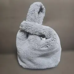 PLST フェイクファーバッグ