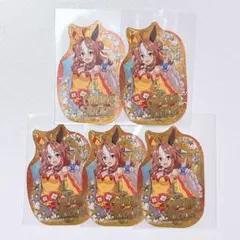 ウマ娘 コパノリッキー メタルステッカー シール 勝負服