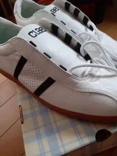 26.5cm◆クレー/CLAE MILES◆ レザースニーカー白MENS/8.5