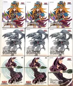 【9点】 遊戯王 フィギュア　ヴァルキリア ブラック・マジシャン　青眼の究極竜