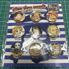 ワンピース　ストロングワールド　映画　特典　缶バッジ