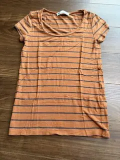 SLY 茶色　Tシャツ　ボーダー