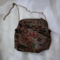 がま口ショルダーバッグ