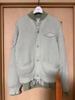 sacai gonz カーディガン　ニット　サカイ　マークゴンザレスのサムネイル