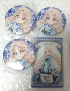 二階堂タマキ 缶バッジ 30個 ひみつのアイプリ 二階堂タマキ 缶バッジ／バズリウムライブ