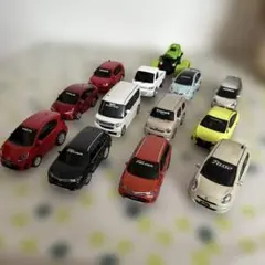 トヨタ ダイハツ　ミニカー 13台セット まとめ売りのサムネイル