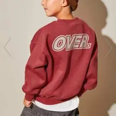 デビロック デビラボ プリント 裏起毛 BIGシルエットトレーナー 25AW