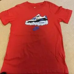 Nike 赤 Tシャツ Sサイズ スニーカーグラフィック