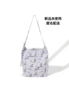 Francfranc ロゴショルダーバッグ フラワー ブルーのサムネイル
