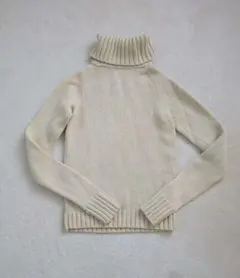 セオリーtheoryアイボリー タートルネックセーター サイズ2