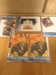 ヒロアカ 一番くじ いつまでも手を差し伸べ続ける物語 J賞　5種類セット