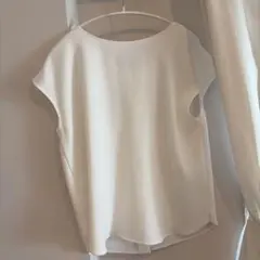 PLST 前後着用可能 半袖ブラウス