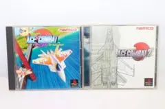 【PS1】ソフト 2点 エースコンバット/エースコンバット2