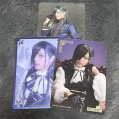 刀剣乱舞 刀ミュ 夜半　クリアカード　ライブver. にっかり青江　3種　③