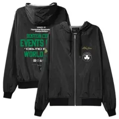 Boston Celtics ナイロンジャケット ブラックのサムネイル