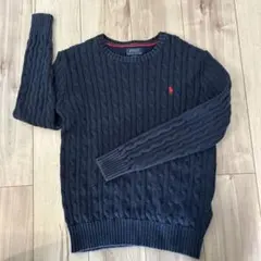 Ralph Lauren ケーブルニットセーター　レディースＭ相当　キッズ160