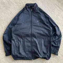 NIKE 00s ナイロンジャケット　テック系　短丈　ドローコード　y2k
