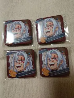 鬼滅の刃 バレンタイン＆ホワイトデー ギフト缶バッジ 宇髄天元　4点