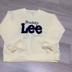 新品タグ付き Buddy Lee 裏起毛 トレーナー 120 黄色