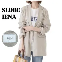 【SLOBE IENA】麻/ポリテーラードジャケット スローブイエナ リネンのサムネイル