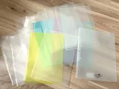 A4クリアファイル14枚＋AQUA DROPsリングファイル ※ひび割れありのサムネイル