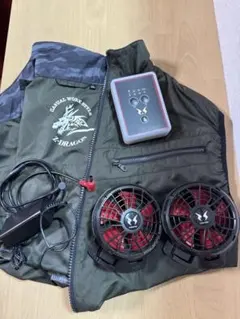 DIRECT COOLING ファン付き作業服 本体セット - メルカリ