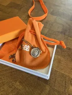 フォリフォリ　ネックレス　ローズピンク