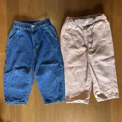 ZARA 2-3歳 ロングパンツ 2色セット