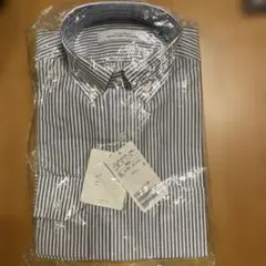 新品未使用　グリーンレーベル　ストライプ シャツ S