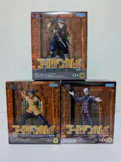 ゴールデンカムイ XrossLink フィギュア 鶴見中尉 鯉登少尉 月島軍曹