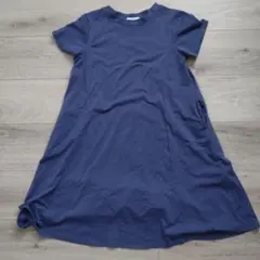 a.v.v キッズ 半袖ワンピース ネイビー 140cmのサムネイル