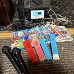 Wii U 本体 ソフト コントローラー マイク セット