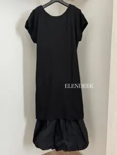 ELENDEEK バルーンヘムカットソーワンピースのサムネイル