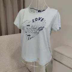 ブルーレーベル　BLUELABEL 半袖　Tシャツ　 水色 サイズ 38　ハートのサムネイル