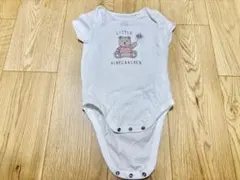 Baby Gap ホワイト クマロンパース LITTLE FIRECRACKER