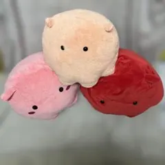 メンダコぬいぐるみMega 3つセット めんだこ プライズ品 - メルカリ