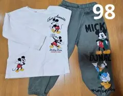 ZARA Disney ミッキー ドナルド セットアップ 98cm