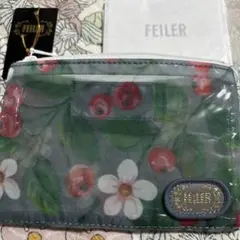 ▲美品 タグ付きフェイラー ポーチ＆エコバッグ ティッシュケース △美品 タグ付きフェイラー ポーチ＆エコバッグ ティッシュケース